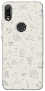 Чехол на Huawei Y6 (2019) Star Wars background ver.1 фото 1 из 1