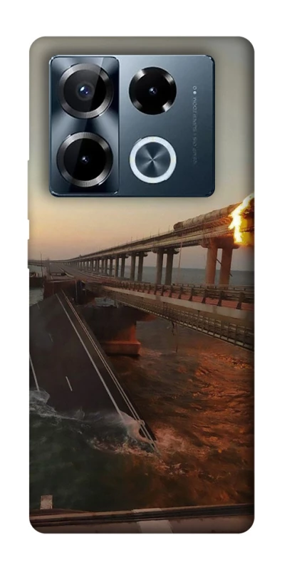 Чехол на Infinix Note 40 Pro 4G Крымский мост устал фото 1 из 1