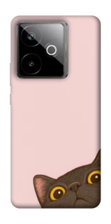 Чехол на Realme GT 7T Peeping cat фото 1 Чехол на Realme GT 7T Peeping cat фото 1 из 1
