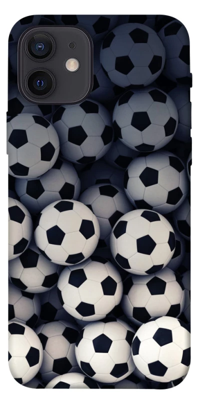 Чохол на Apple iPhone 12 (6.1") Футбольні м'ячи фото 1 з 1