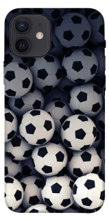 Чехол на Apple iPhone 12 (6.1") Футбольные мячи фото 1 из 1
