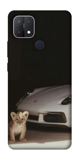 Чехол на Oppo A15s / A15 Porsche white фото 1 из 1