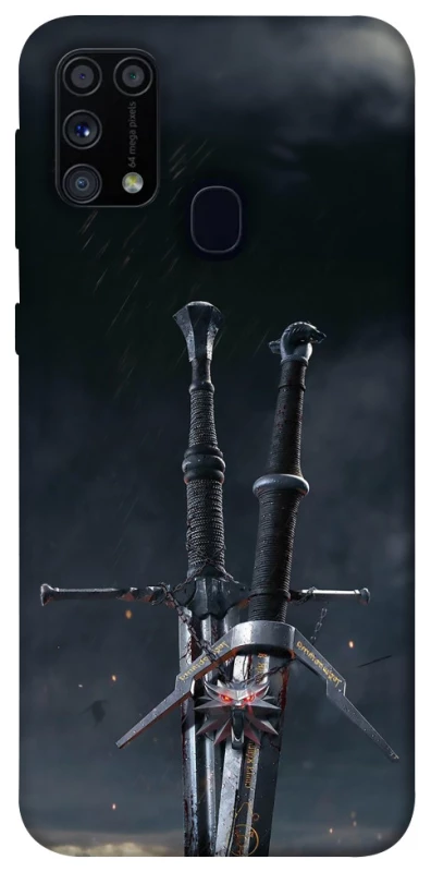 Чохол на Samsung Galaxy M31 Мечі Ведьмака фото 1 з 1
