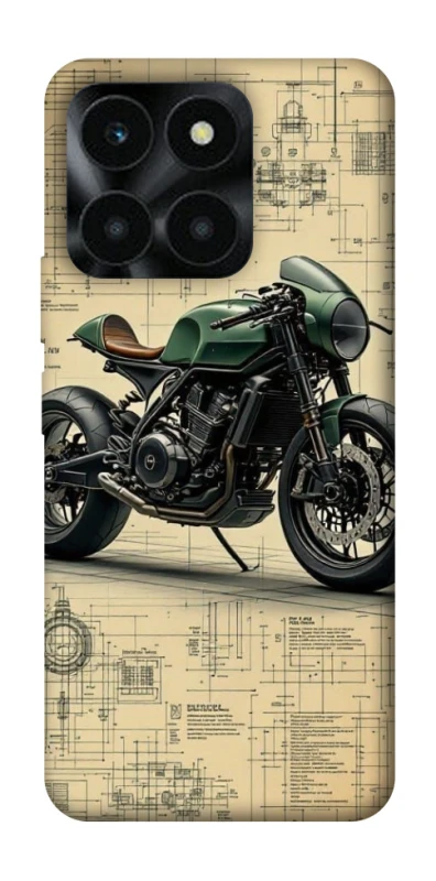 Чохол на Huawei Honor X6a Bike model фото 1 з 1