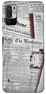 Чехол на Xiaomi Redmi Note 10 5G Газеты фото 1 из 1