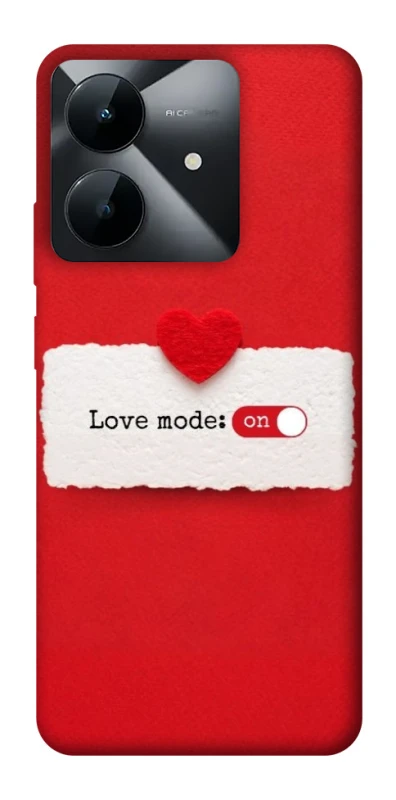 Чохол на Realme Note 60x Love Mode ON фото 1 з 1