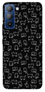 Чохол на TECNO Pop 5 LTE Black Cats фото 1 з 1