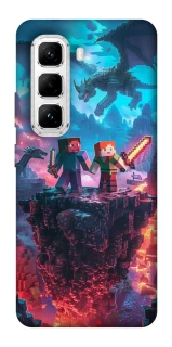 Чохол на Infinix Hot 50 Pro Minecraft v3 фото 1 з 1