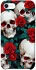 Чохол на Apple iPhone SE (2020) skull and rose фото 1 з 1