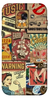 Чохол на Samsung A720 Galaxy A7 (2017) Retro collage ver.2 фото 1 з 1