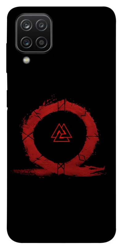 Чехол на Samsung Galaxy A12 Валькнут v2 фото 1 из 1