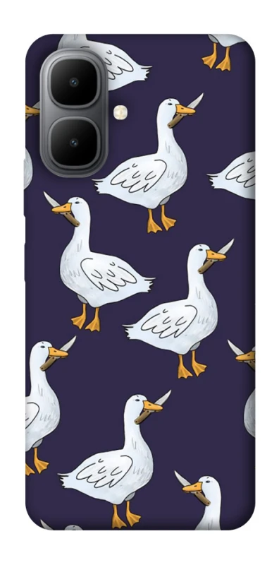 Чохол на Infinix Smart 10 Гуси з претензією фото 1 з 1