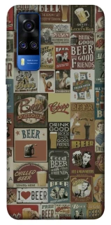 Чехол на Vivo Y51a Retro collage ver.1 фото 1 из 1