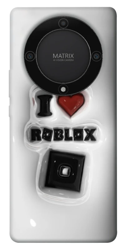 Чохол на Huawei Magic5 Lite I love Roblox фото 1 з 1