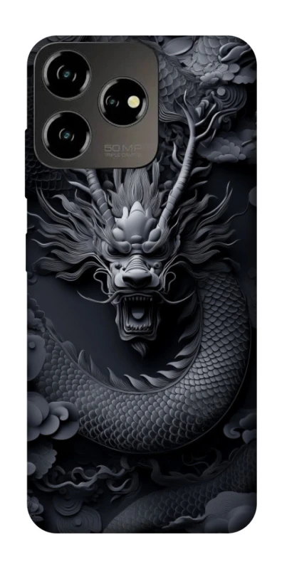 Чохол на ZTE Blade V50 Design 4G black dragon фото 1 з 1