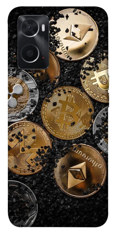 Чехол на Oppo A76 4G Many coins v2 фото 1 из 1