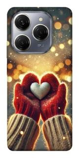 Чехол на TECNO Spark 20 Pro Heart in hand фото 1 из 1
