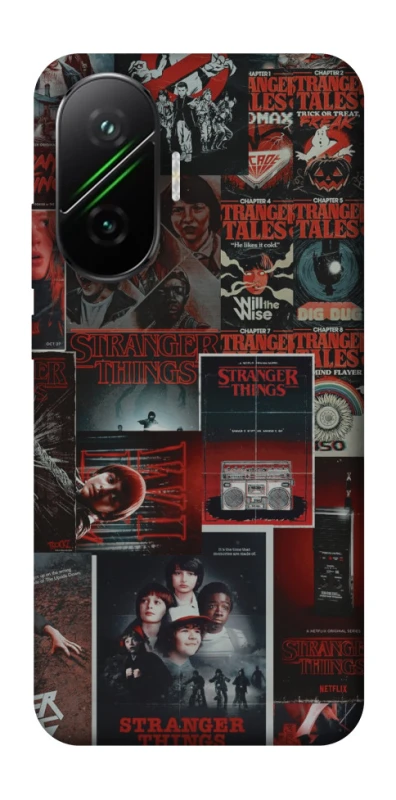 Чохол на Xiaomi Poco F7 Stranger Things ver.16 фото 1 з 1