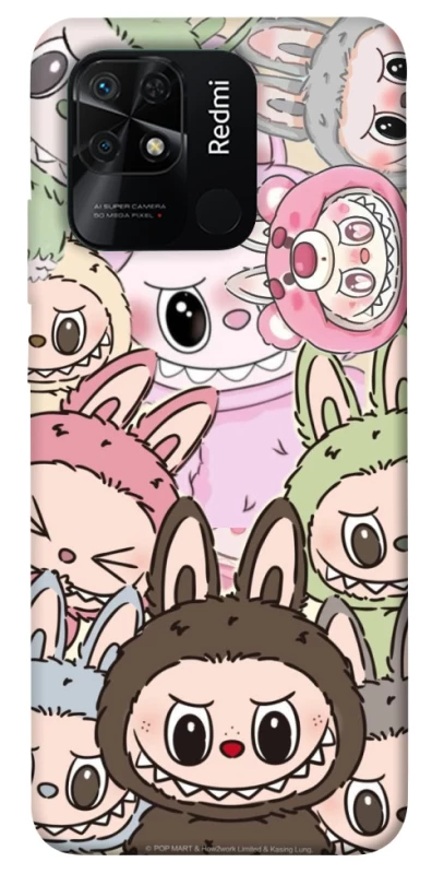 Чехол на Xiaomi Redmi 10C All Labubu 3 фото 1 из 1