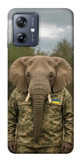 Чохол на Motorola Moto G54 Слон захисник фото 1 Чохол на Motorola Moto G54 Слон захисник фото 1 з 1