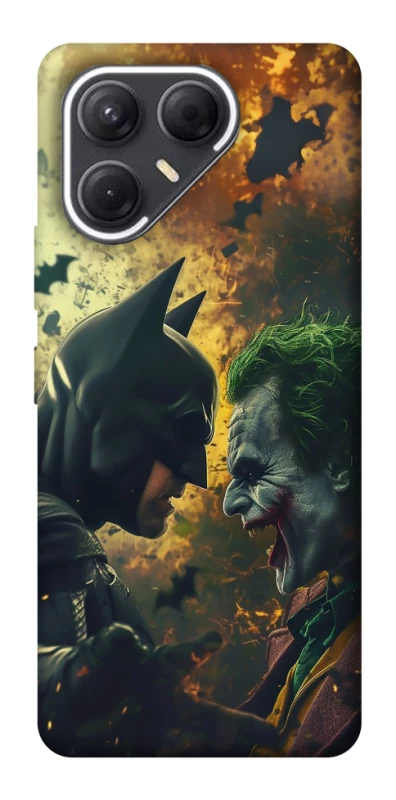 Чохол на TECNO Pova 7 Batman and the Joker фото 1 з 1