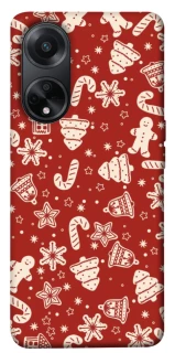 Чехол на Oppo A58 4G Новогодний v3 фото 1 из 1