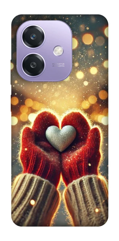 Чехол на Oppo A3 4G Heart in hand фото 1 из 1