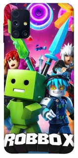 Чехол на Samsung Galaxy M31s Roblox gaming heroes фото 1 из 1