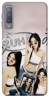 Чехол на Samsung A750 Galaxy A7 (2018) Kazuha v2 - LE SSERAFIM фото 1 из 1