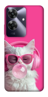 Чехол на Realme Note 60 Pink kitty фото 1 из 1