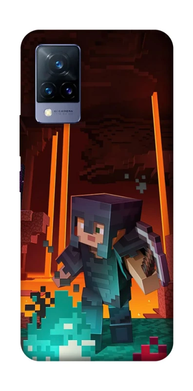 Чехол на Vivo V21 Minecraft game adventure фото 1 из 1