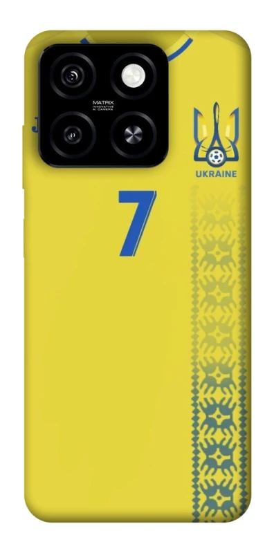 Чохол на ZTE Blade A55 4G UA-Football ver.3 фото 1 з 1