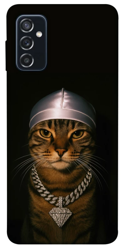 Чохол на Samsung Galaxy M52 Cat in Bling фото 1 з 1