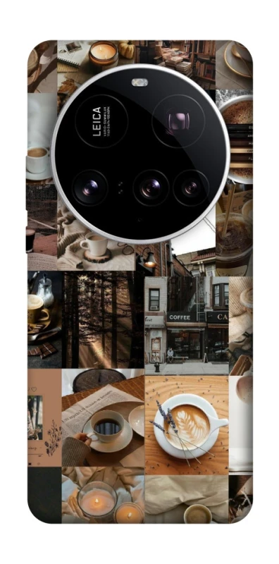 Чохол на Xiaomi 15 Ultra Coffee collage ver.3 фото 1 з 1