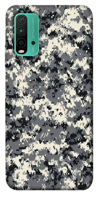 Чехол на Xiaomi Redmi Note 9 4G / Redmi 9 Power Camouflage v13 фото 1 из 1
