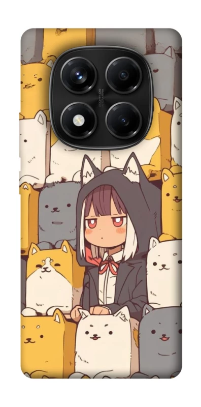 Чохол на Xiaomi Redmi Note 14 Pro 4G Like a cat фото 1 з 1