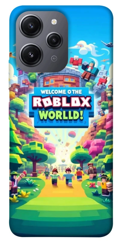 Чохол на Xiaomi Redmi 12 Roblox World фото 1 з 1