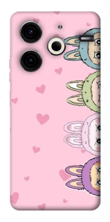 Чехол на TECNO Pova 6 Neo (LI6) All Labubu 4 фото 1 из 1