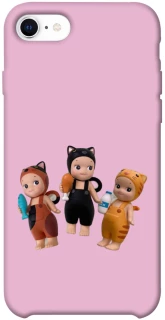 Чохол на Apple iPhone SE (2020) Cat Cafe Trio фото 1 з 1