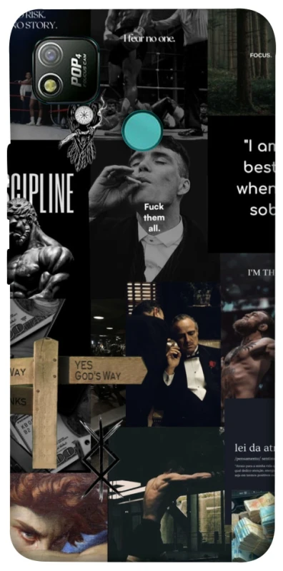 Чохол на TECNO POP 4 Men's style v2 фото 1 з 1