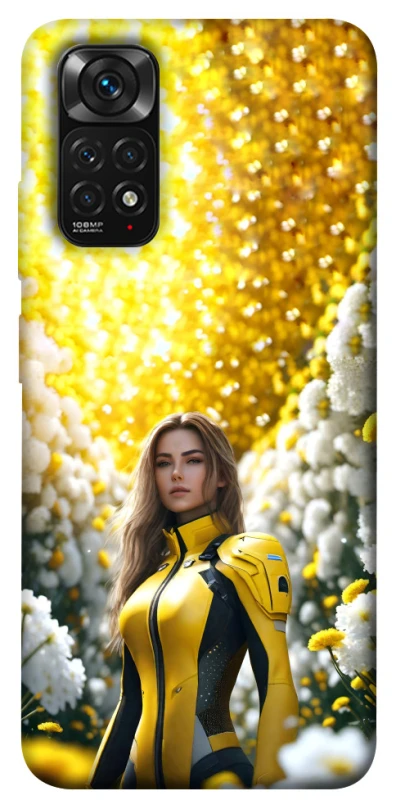 Чохол на Xiaomi Redmi Note 11 (Global) / Note 11S Cyber space girl ver.2 фото 1 з 1