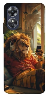 Чехол на Oppo A17 Лев v2 фото 1 из 1