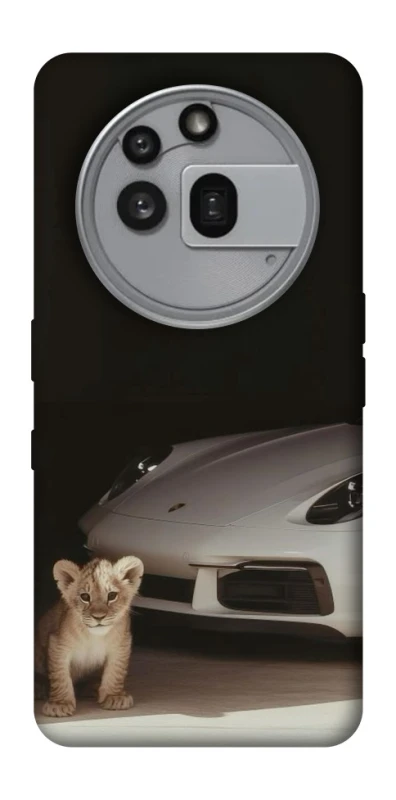 Чохол на Nothing Phone (3a) Pro Porsche white фото 1 з 1