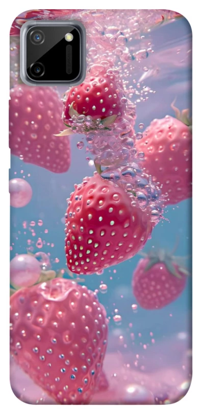 Чехол на Realme C11 Клубника в воде фото 1 из 1