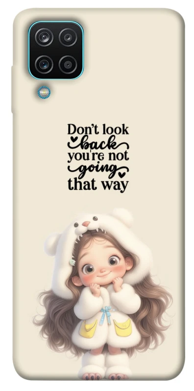Чохол на Samsung Galaxy M12 Don't look back фото 1 з 1