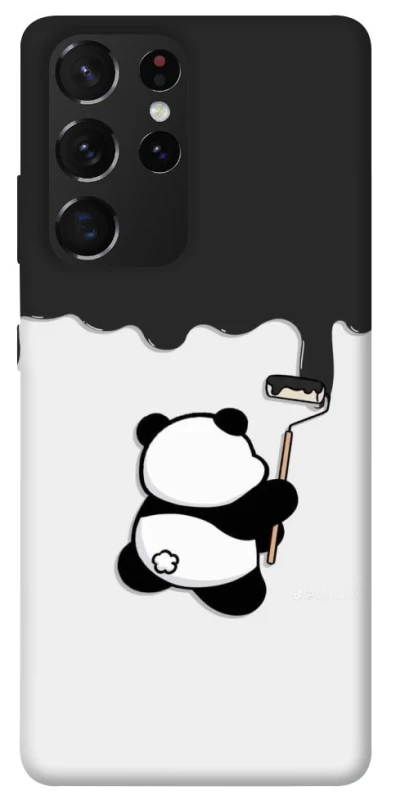 Чохол на Samsung Galaxy S21 Ultra Panda painter фото 1 з 1