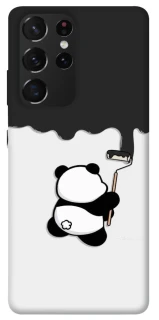 Чехол на Samsung Galaxy S21 Ultra Panda painter фото 1 из 1