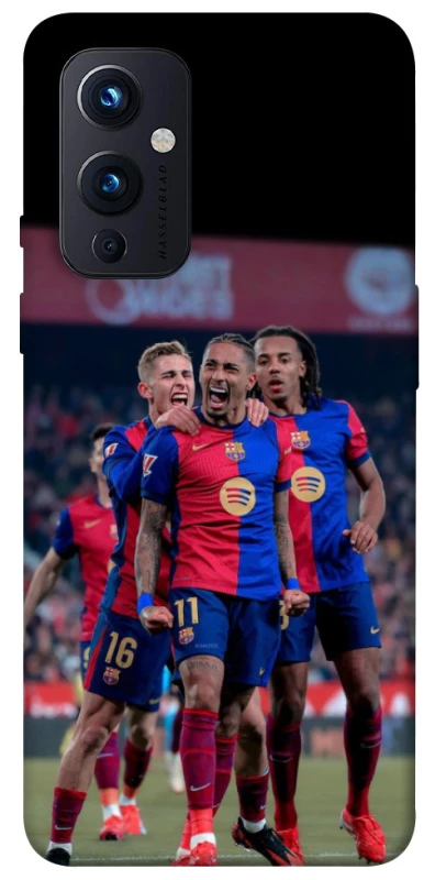 Чехол на OnePlus 9 FC Barcelona team фото 1 из 1
