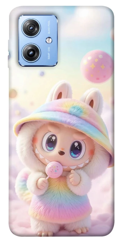 Чохол на Motorola Moto G84 Candy Labubu фото 1 з 1