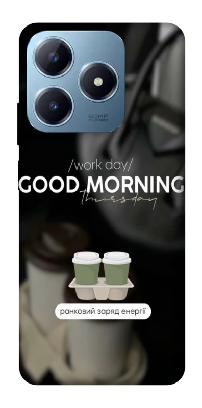 Чехол на Realme C63 Thursday coffee фото 1 из 1